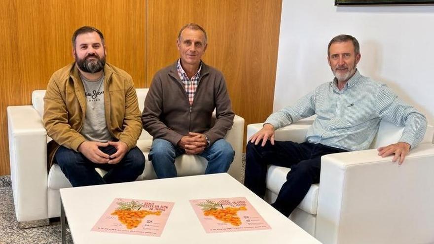 Celso García lleva su defensa del patrimonio gallego al pregón de la Festa do Viño de Barro