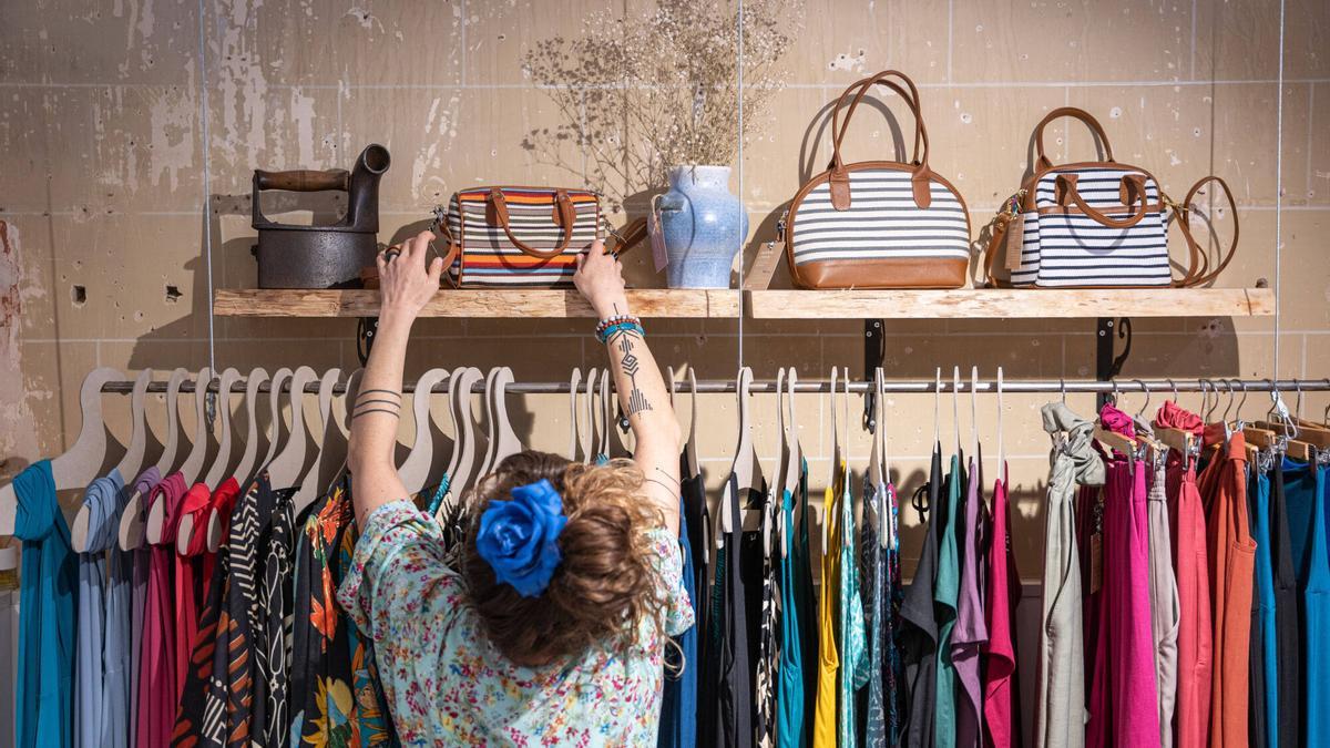 Tienda de ropa en Barcelona.