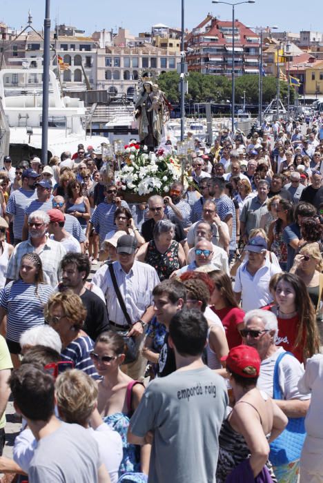 Processó marinera en honor a la Verge del Carme a Palamós