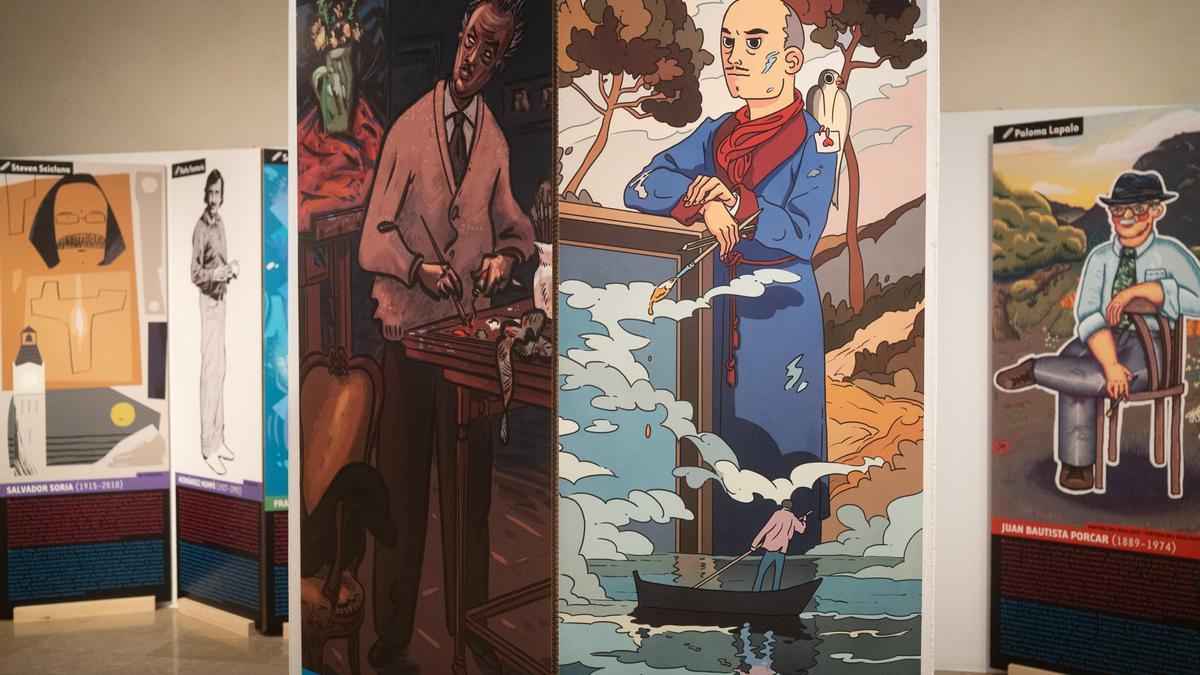 Muestra ‘37ilustresx37ilustrados’ en el CCC