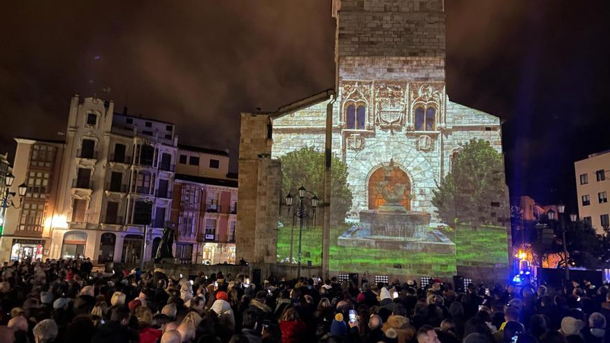 VÍDEO | El impresionante espectáculo de videomapping en Zamora