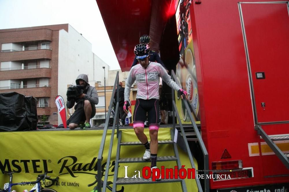 Salida de la Vuelta Ciclista a España desde Lorca