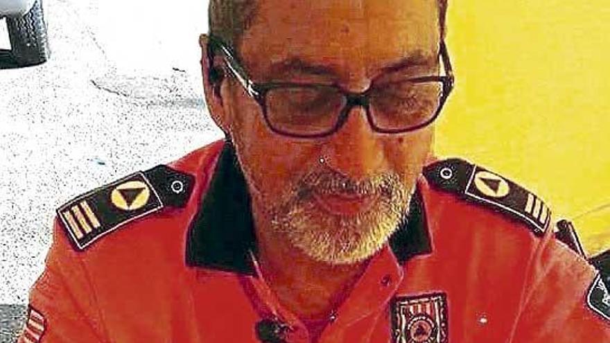 Fallece Feliciano Casas, líder de los voluntarios de Protección Civil de Capdepera