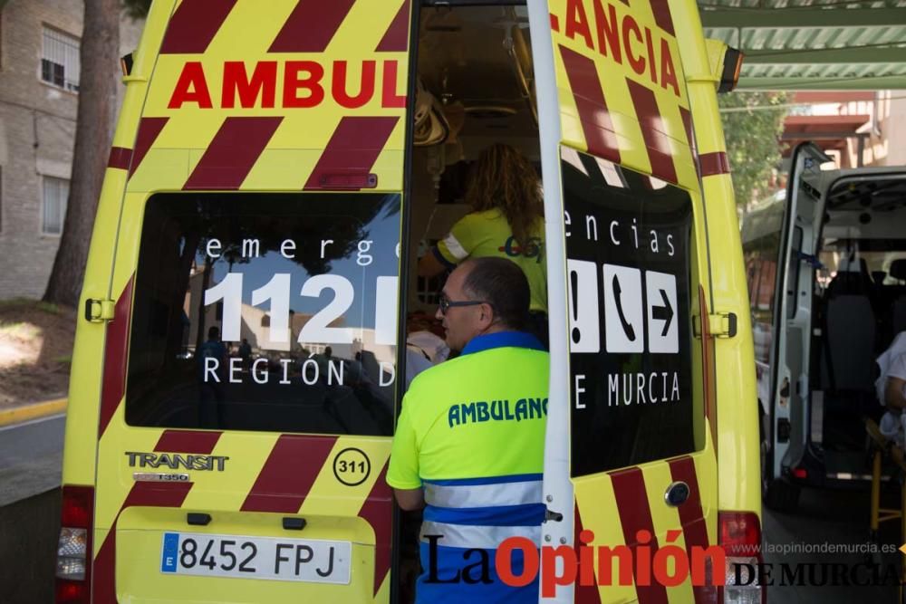 Simulacro de emergencia del Área IV de Salud