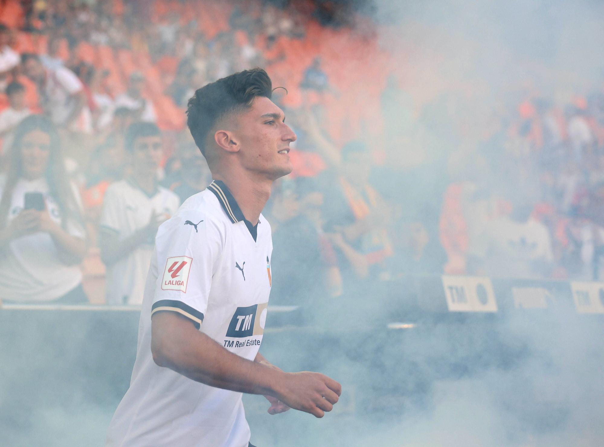 Presentación del valencia club de fútbol