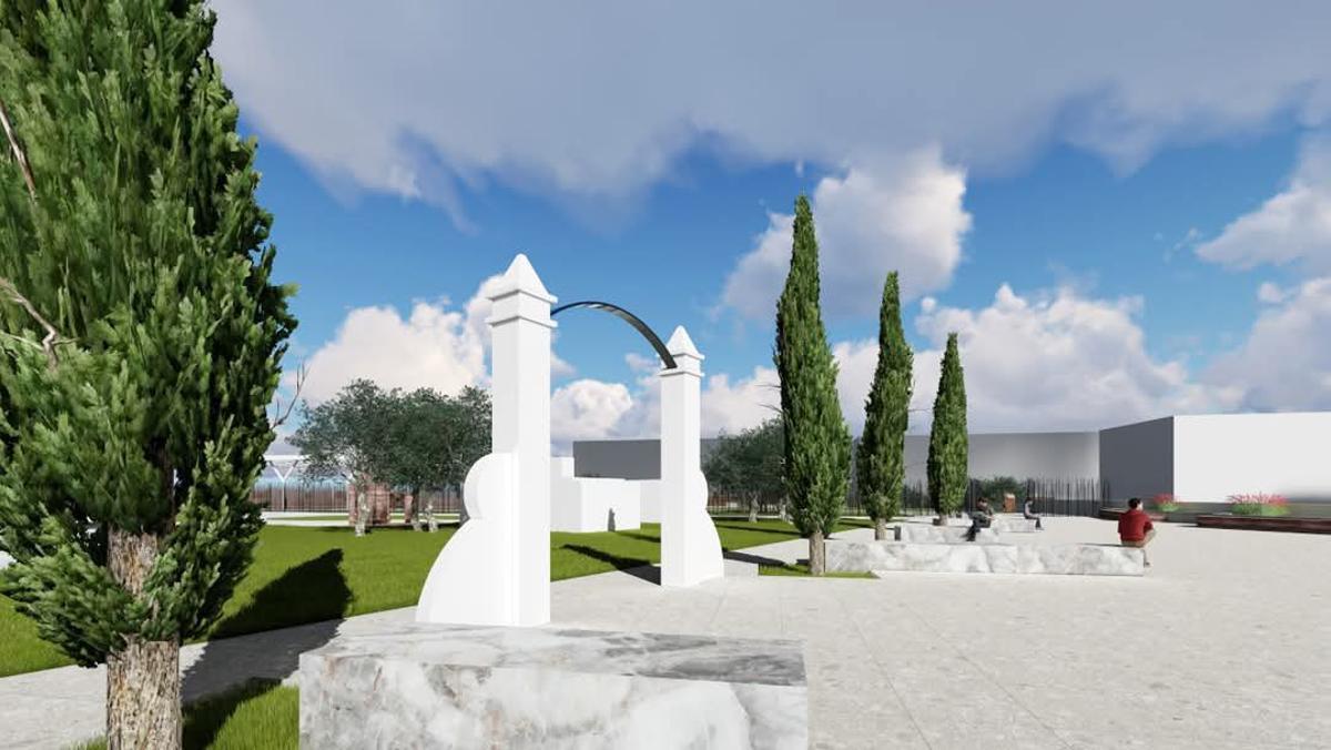 Recreación virtual de la Vil·la Romana.