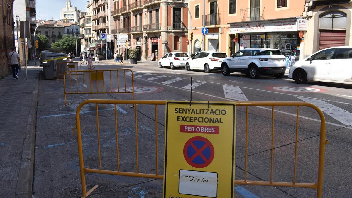 Es modifica la mobilitat a la cruïlla de la carretera de Vic amb el carrer Sant Joan Baptista de la Salle