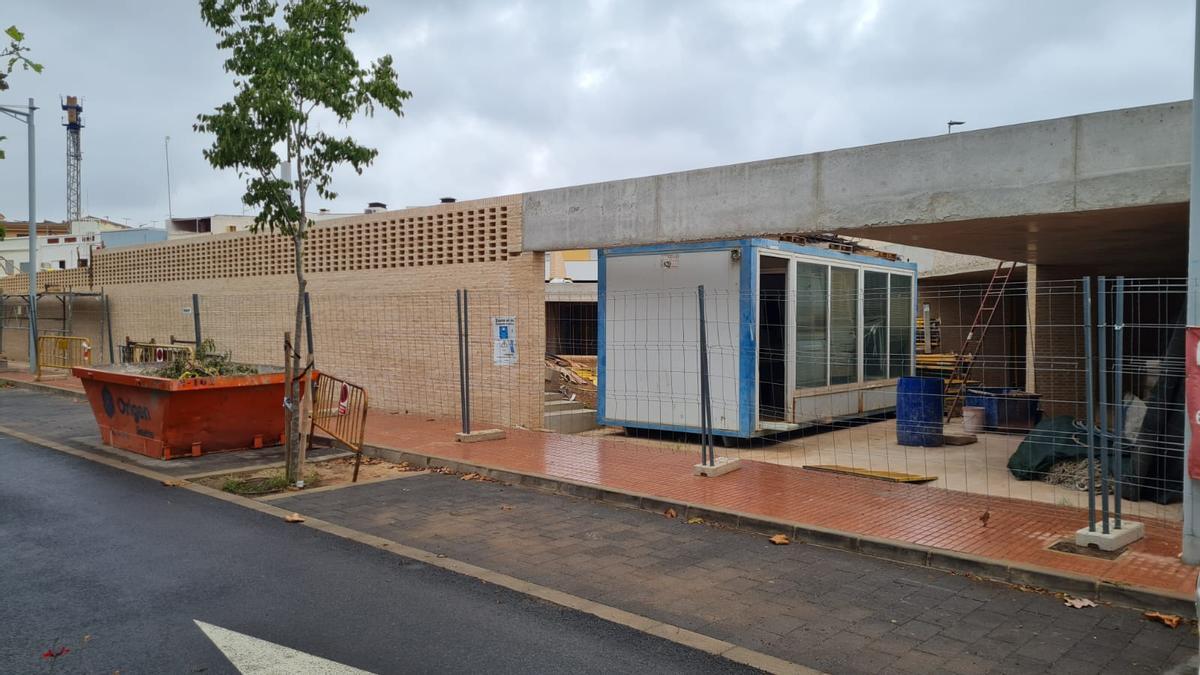 Imagen de las obras de la vivienda.