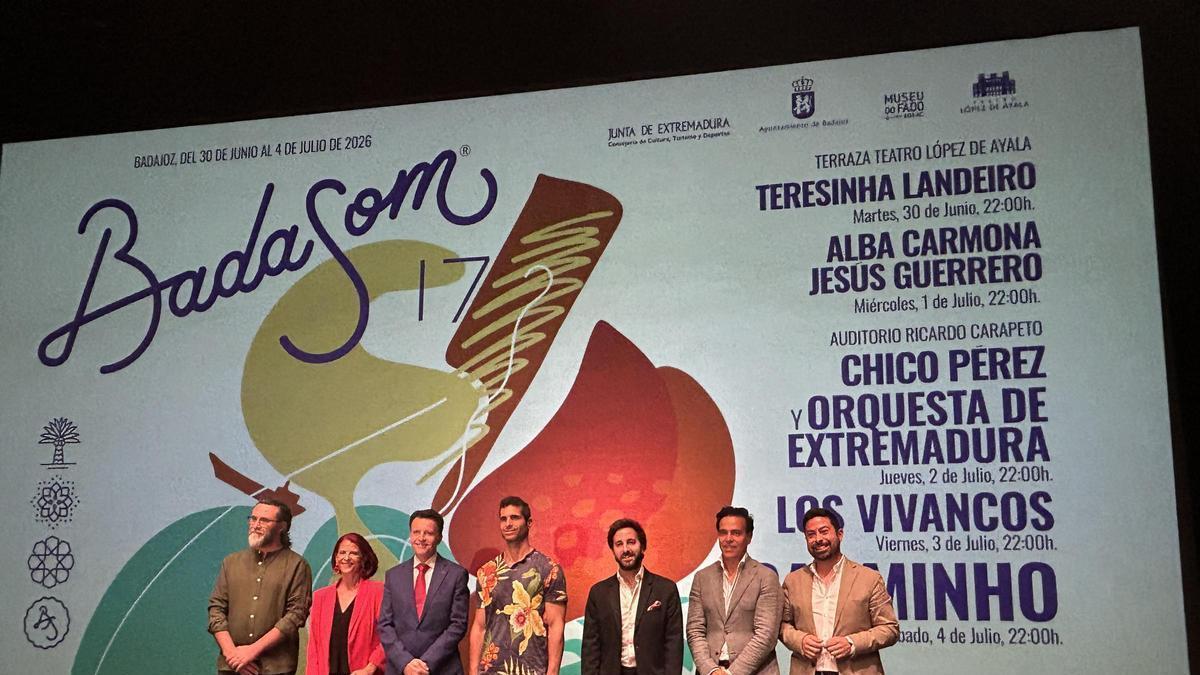 Vídeo | La presentación del cartel de Badasom en el teatro López de Ayala
