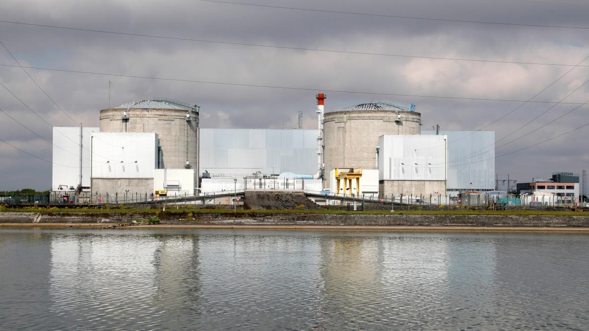 Los reactores nucleares franceses normalmente están bajo mínimos.