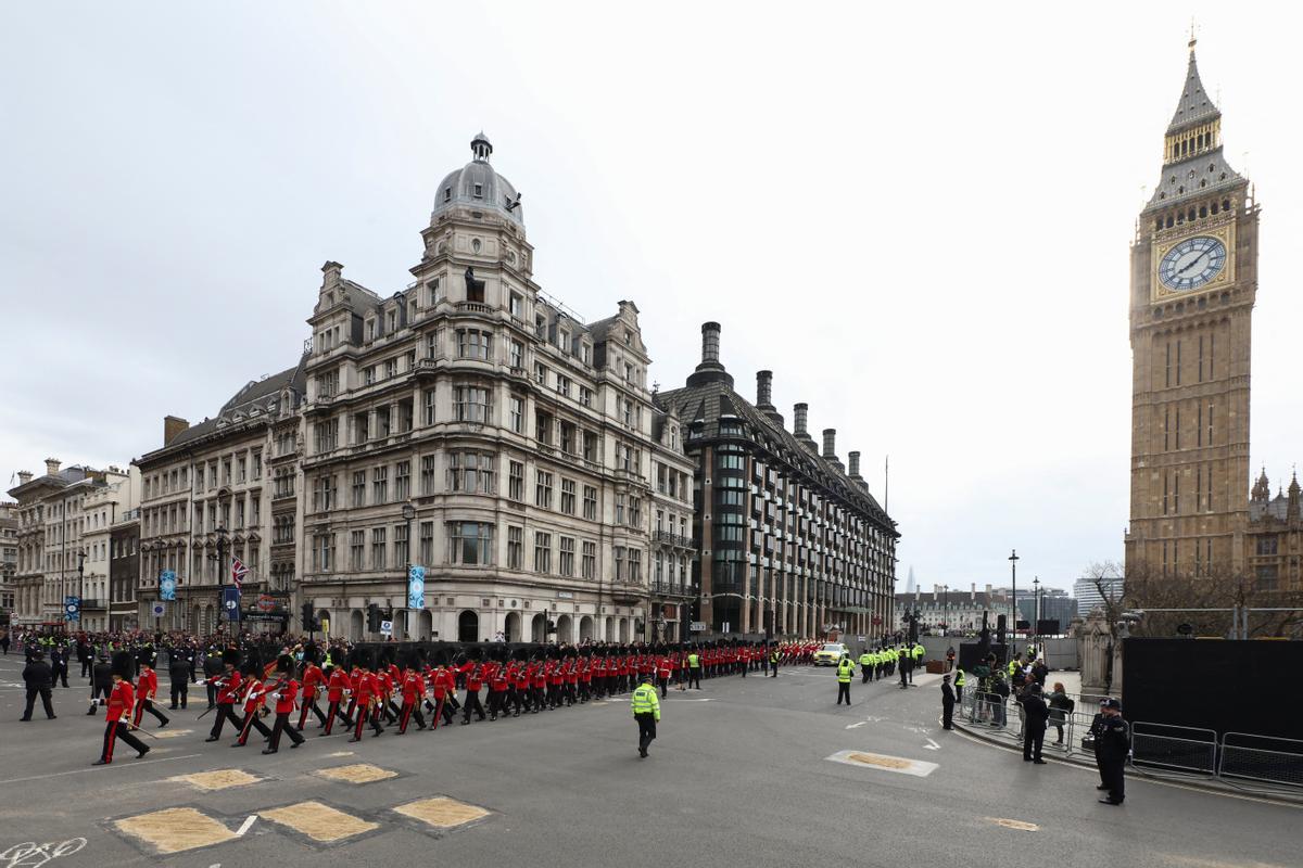 Recorrido de la procesión de la coronación de Carlos III de Inglaterra