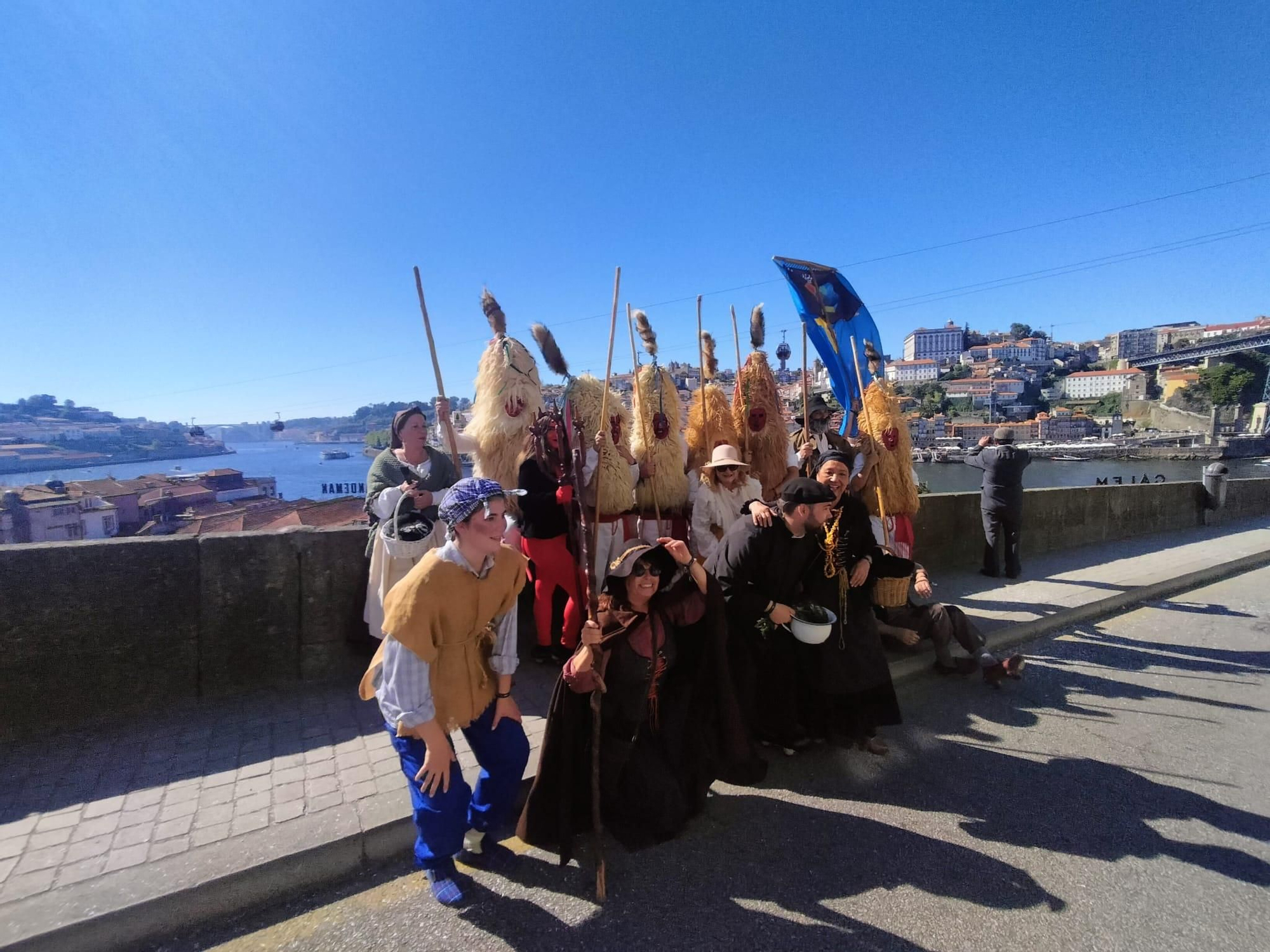 Los Sidros y Comedies, en imágenes en Portugal