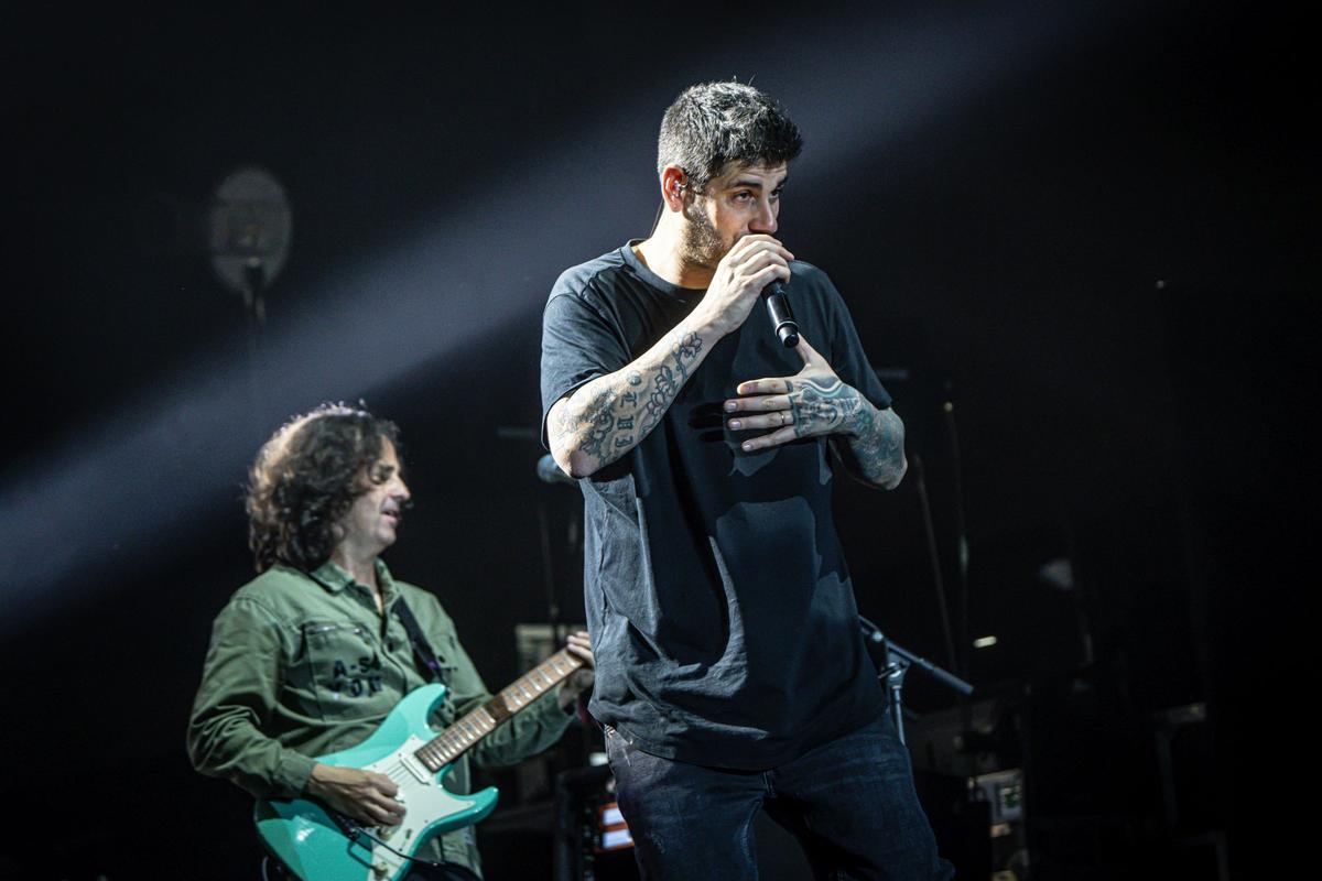 Primer concierto de Melendi en el Palau Sant Jordi
