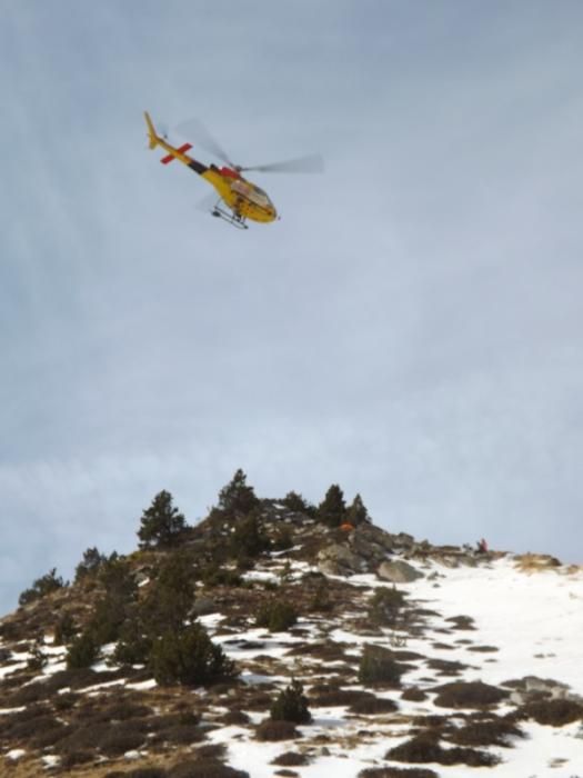 Simulacre de rescat a Vallter