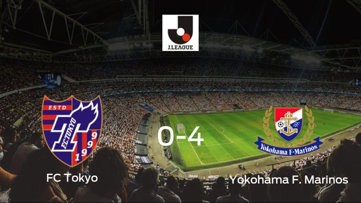 Sólido triunfo para el equipo de Yokohama: FC Tokyo 0-4 Yokohama F. Marinos