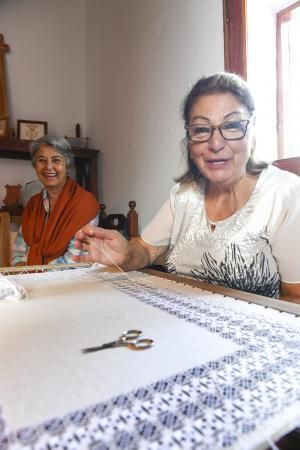 Visita guiada al trabajo de las caladoras de Ingen