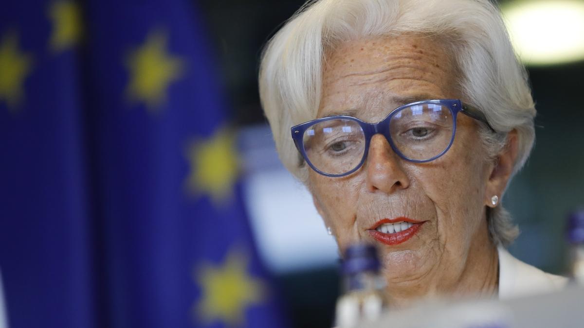 La presidenta del Banco Central Europeo, Christine Lagarde.