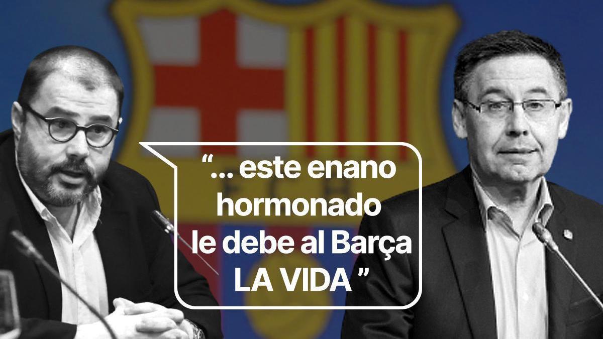 Román Gómez Ponti y Josep Maria Bartomeu.