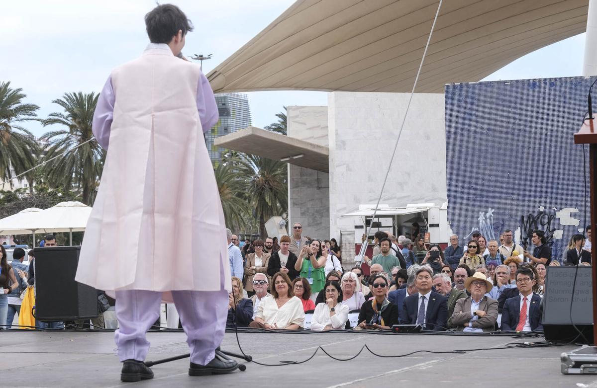 Gran Fest, evento que conmemora la llegada del primer buque de la flota coreana a Canarias