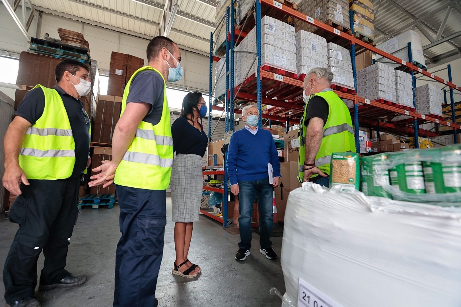 Reportaje en el Banco de Alimentos de Tenerife