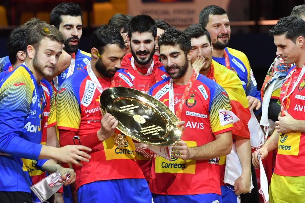 España, campeona de Europa de balonmano