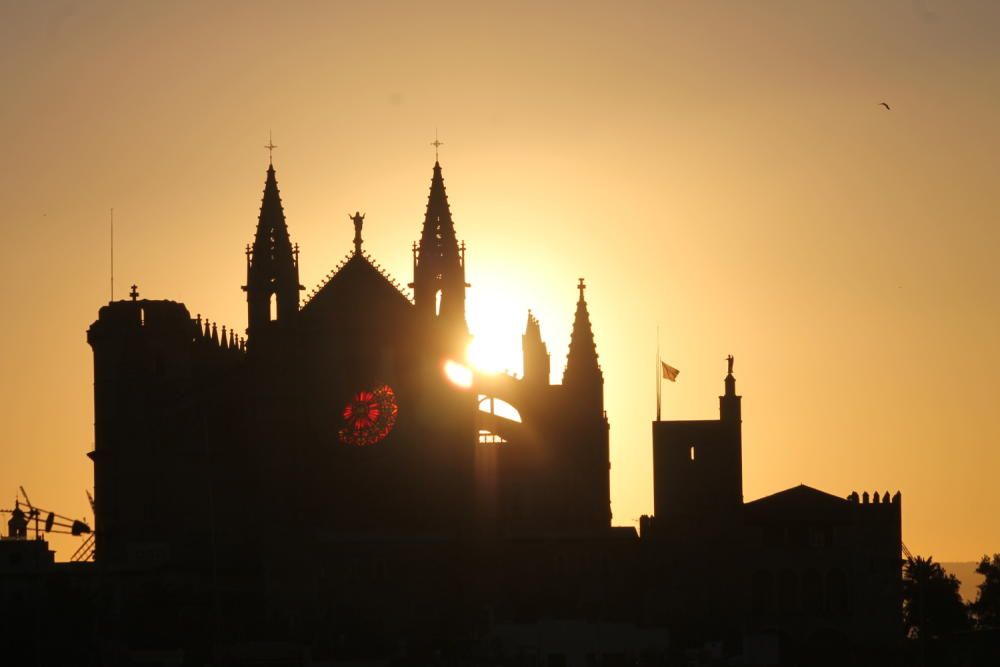 El calidoscopio de la Seu, un espectáculo lumínico que coincide con el solsticio de invierno