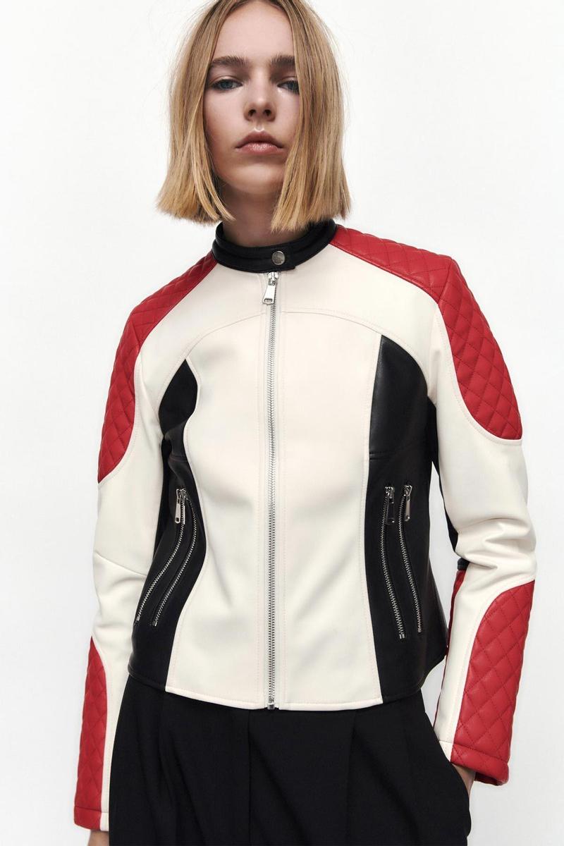 La 'chaqueta motomami' que arrasa en Zara, Bershka, Desigual... - Woman