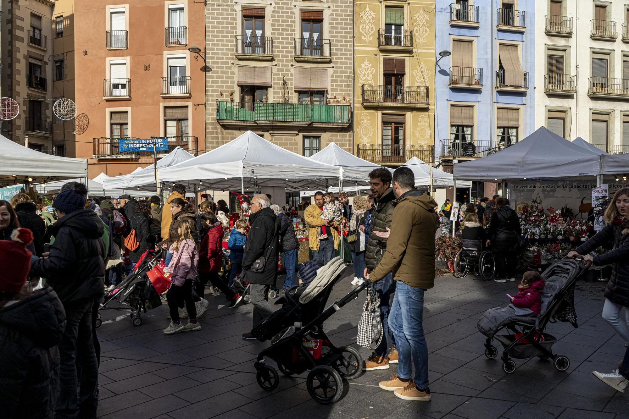 La fira de Santa Llucía de Manresa 2023, en imatges