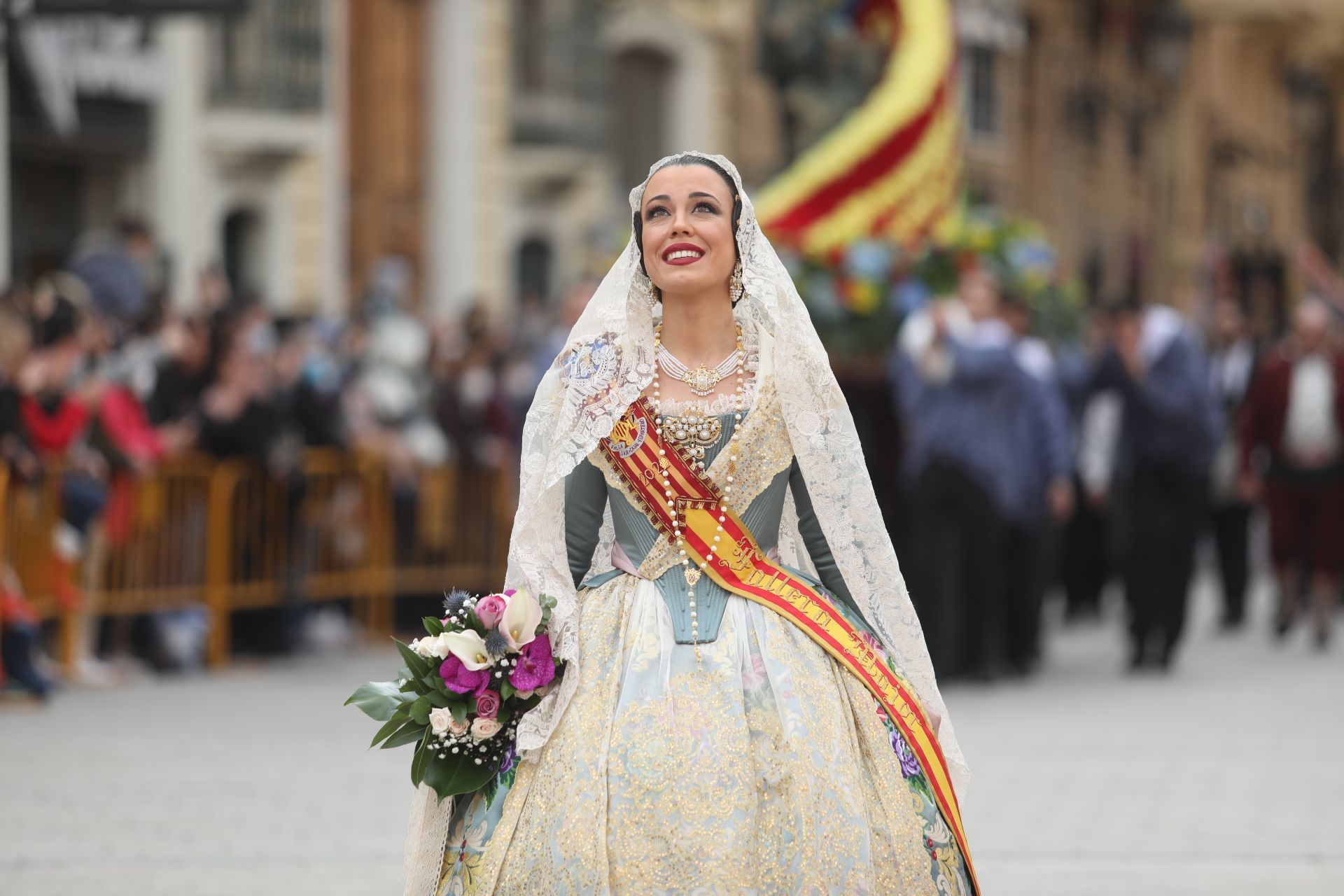 Fotos emotivas ofrenda Fallas