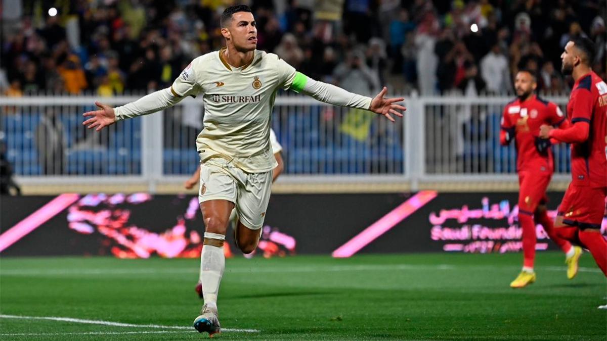 El hat-trick de Cristiano ante el Damac FC