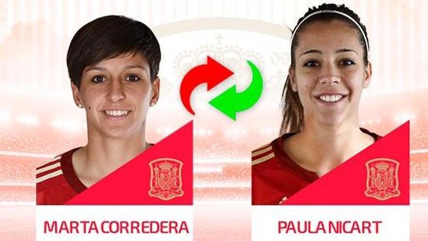 Paula Nicart entra en la lista de la selección