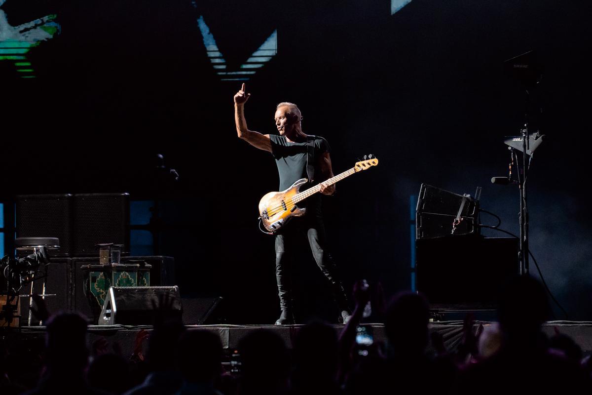 En imágenes | Sting pone el broche de oro a Icónica Santalucía Sevilla Fest