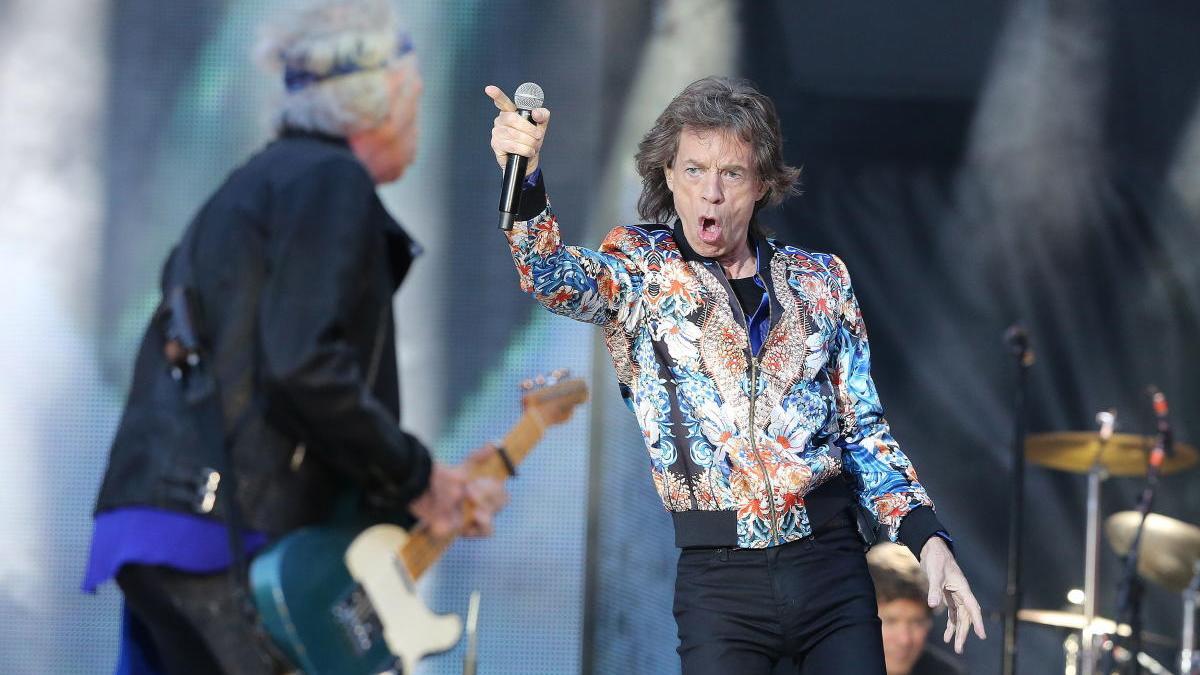 Los Rolling Stones, en un concierto en Manchester