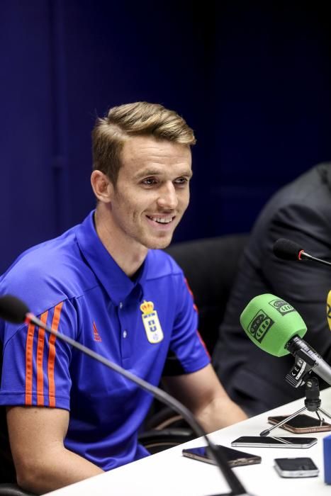 Presentación de Hidi, nuevo jugador del Real Oviedo