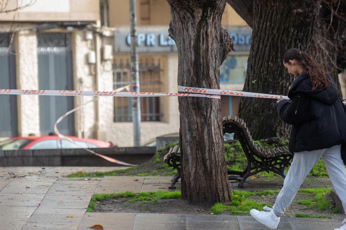 Tiempo desapacible en A Coruña, con alerta en el mar, lluvias y frío en aumento