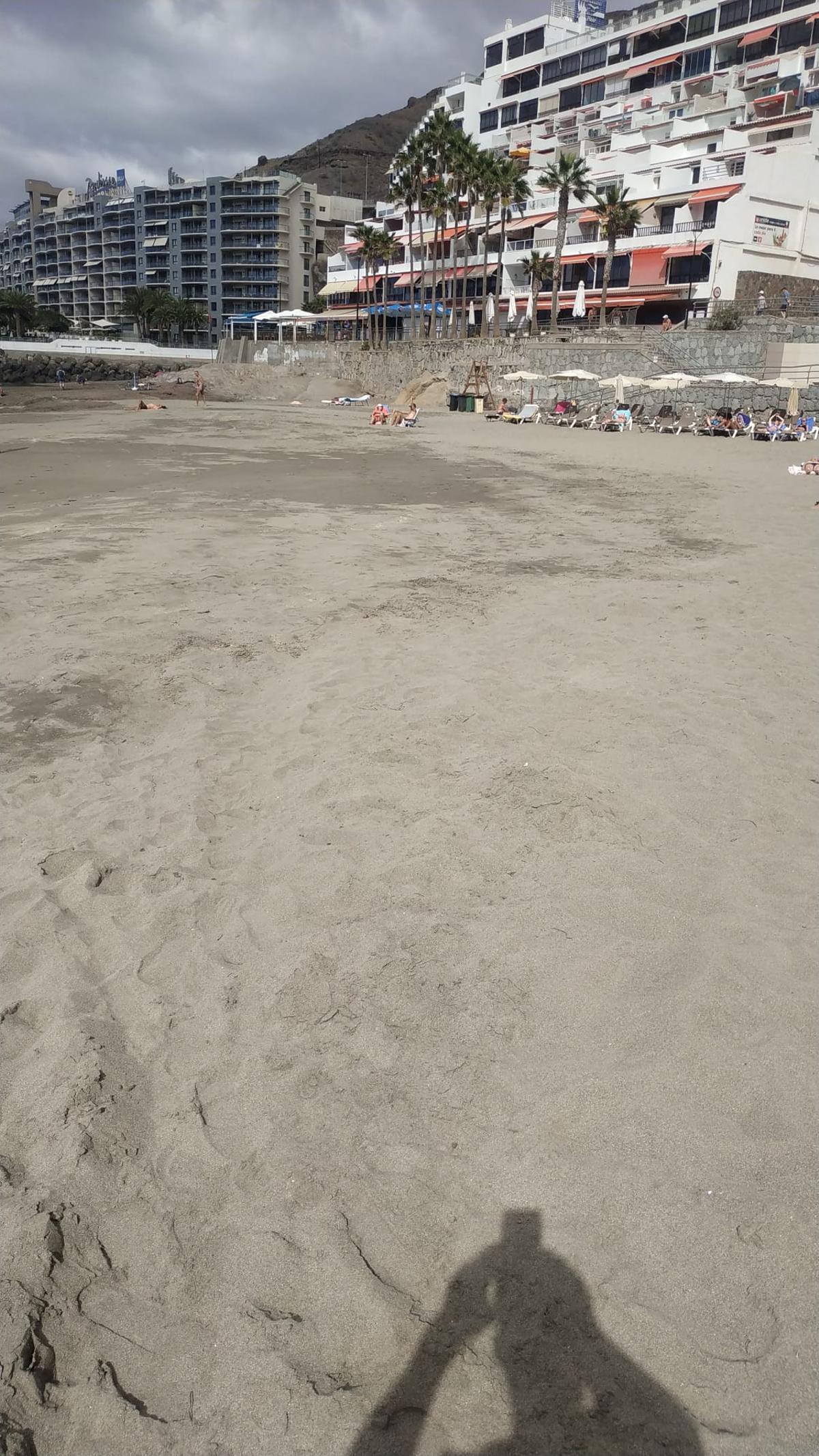 Limpieza de playas en Mogán