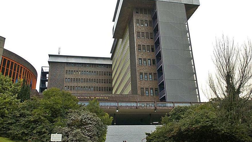 La Facultad de Medicina, donde está la Escuela de Odontología.