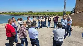 Agricultores de Oliva asumen el reto de adaptarse al riego con agua depurada