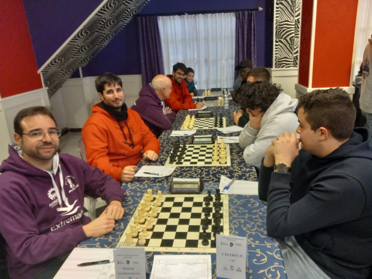 Un momento de la competición.