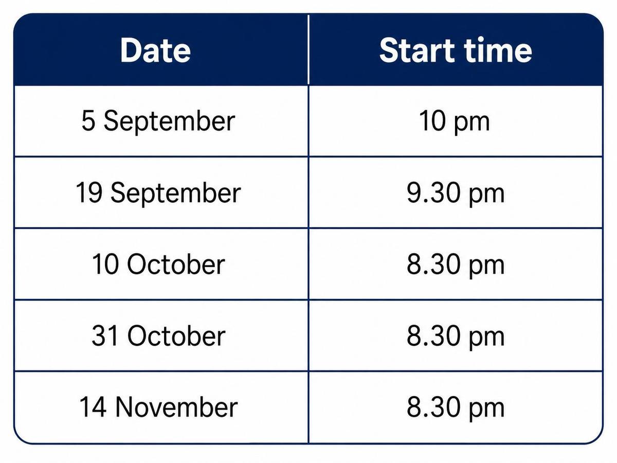 Nits d’Estels 2026 dates and times.