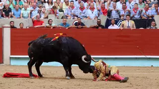 Morante de la Puebla, dado de alta hospitalaria tras unas horas de observación después de su cornada en Pontevedra