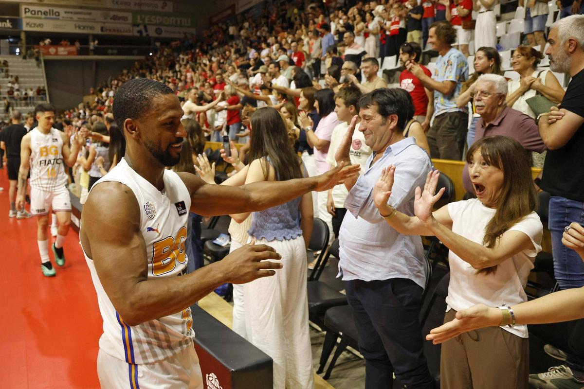 Les imatges del Bàsquet Girona - Joventut Badalona