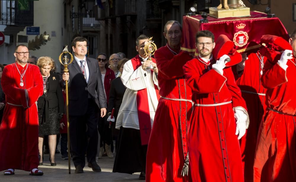 Procesion de Jesús en la Columna en Ciutat Vella