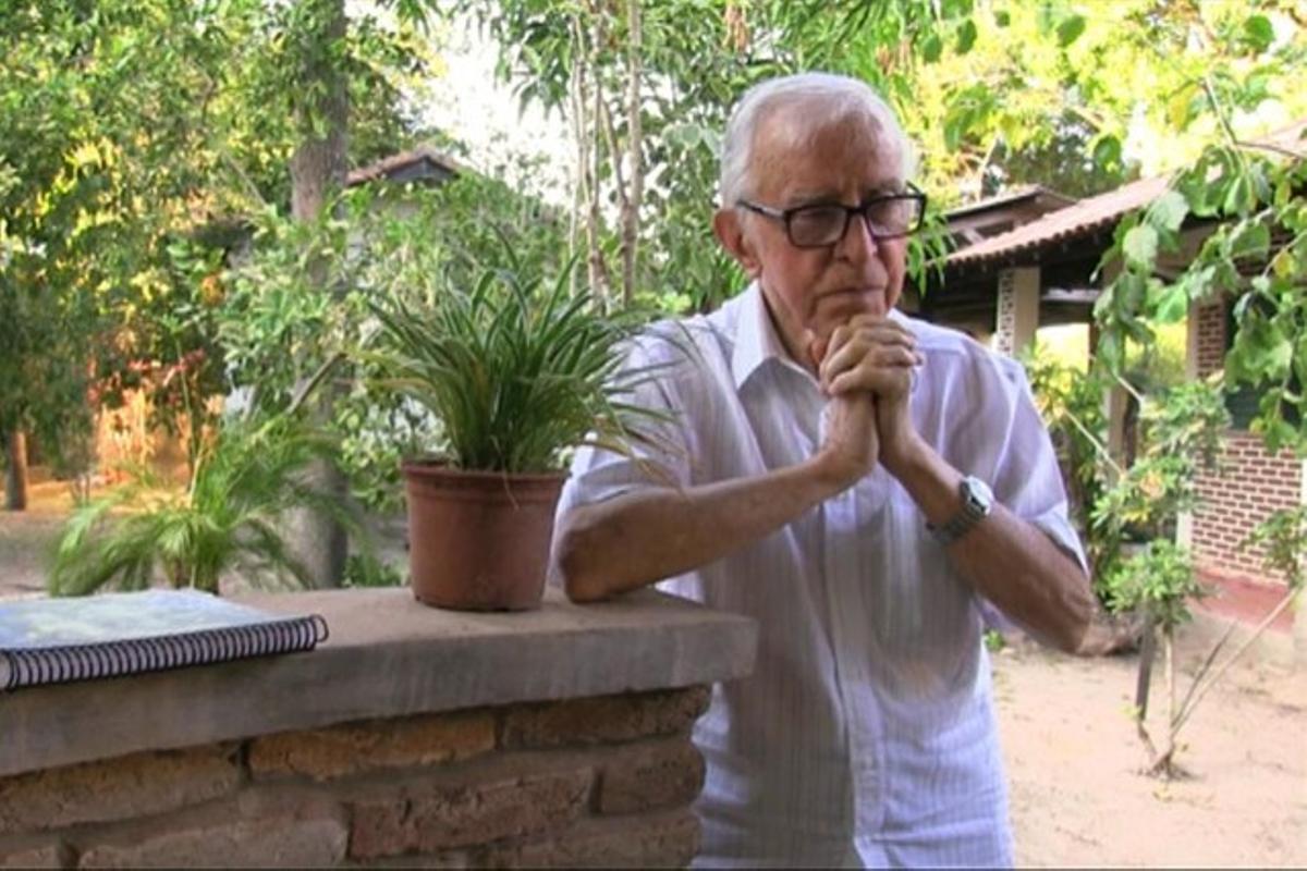 El obispo Casaldàliga, en una secuencia del documental de Pere Escibano ’Pere Casaldàliga, les causes y la vida’.