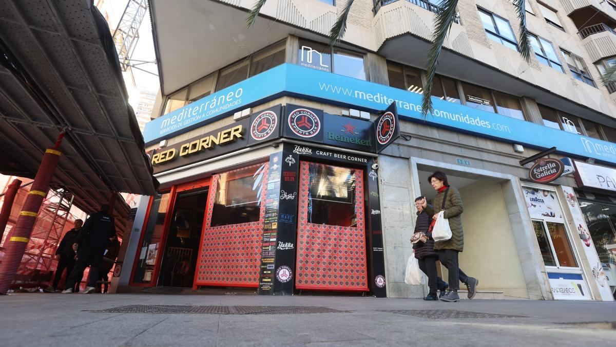 Las oficinas donde Mediterráneo Global tiene su sede en Alicante.