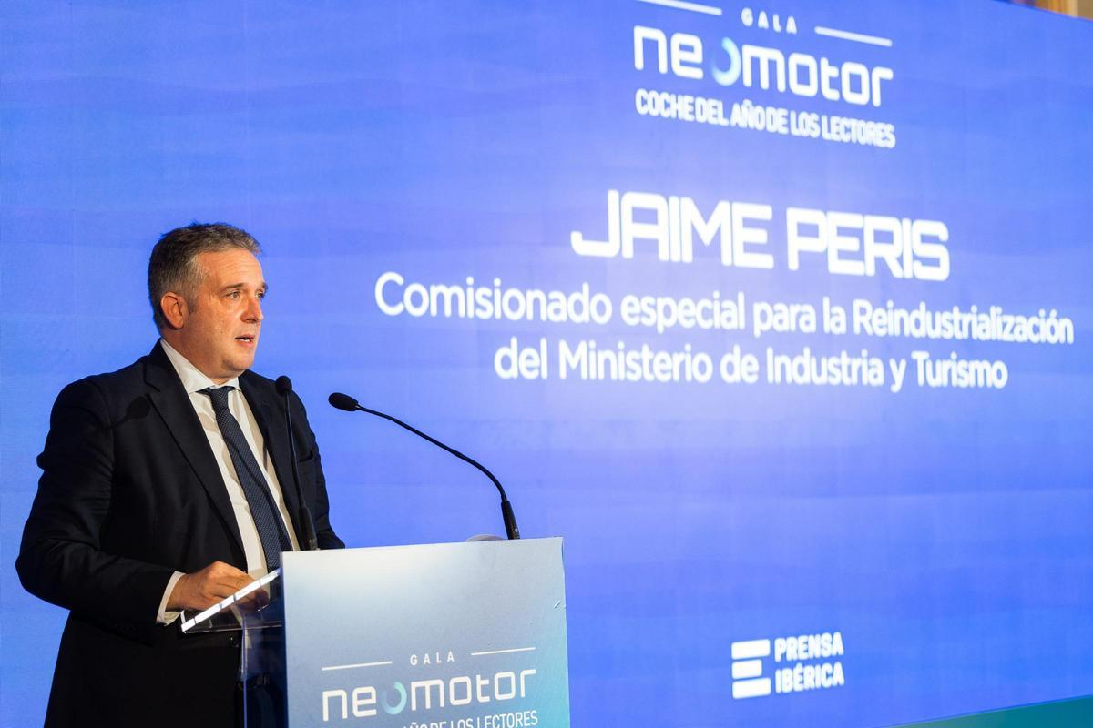 Jaime Peris, Comisionado especial para la Reindustrialización del Ministerio de Industria y Turismo, clausuró la gala