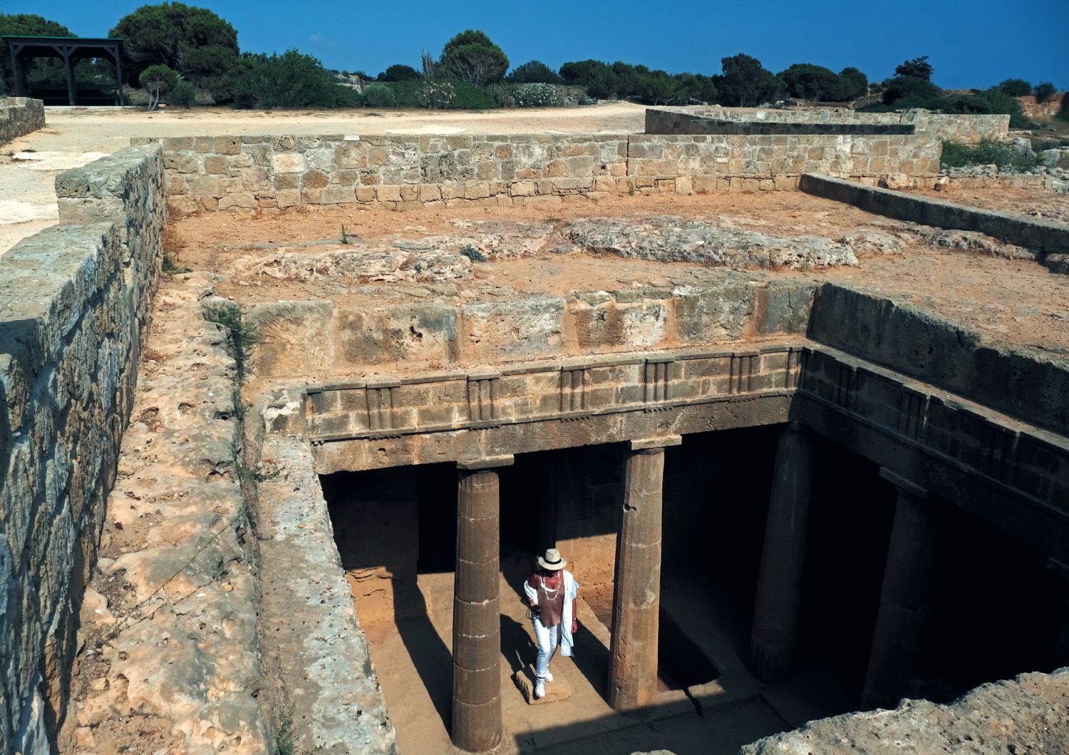 Pafos. Tumbas de los Reyes.