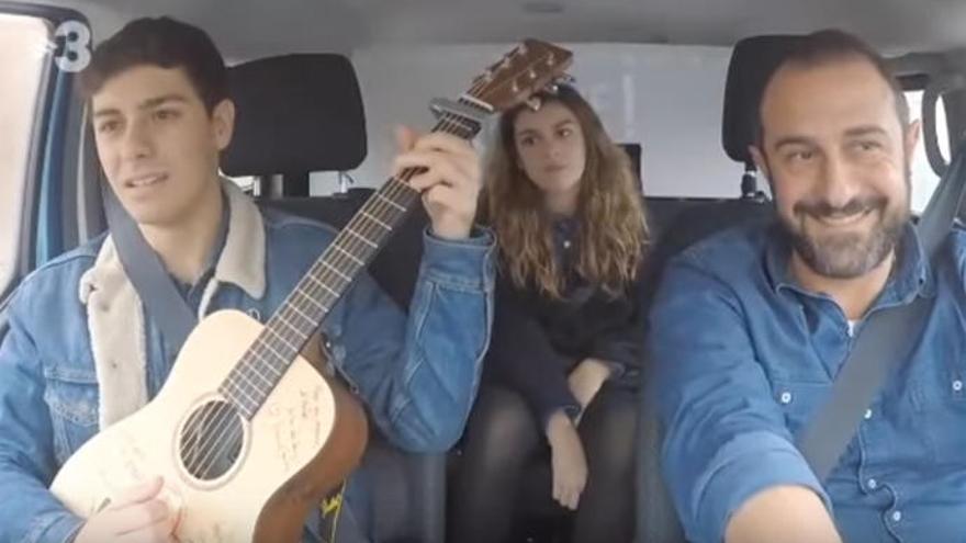 Alfred y Amaia, durante el programa.