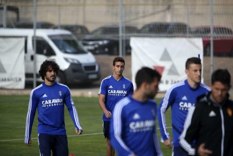 EL Zaragoza prepara el partido contra el Mirandés