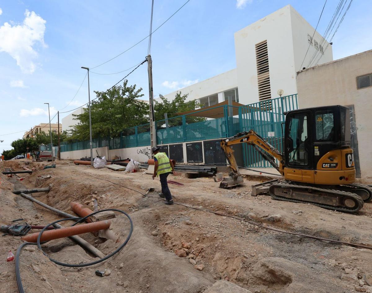 Los colegios iniciarán el curso en Ibiza con reformas pendientes o sin acabar